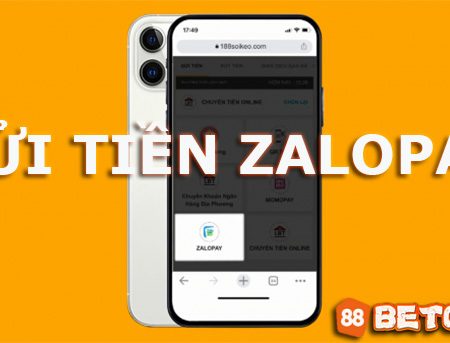 Hướng dẫn cách gửi tiền vào 188bet từ Zalo Pay